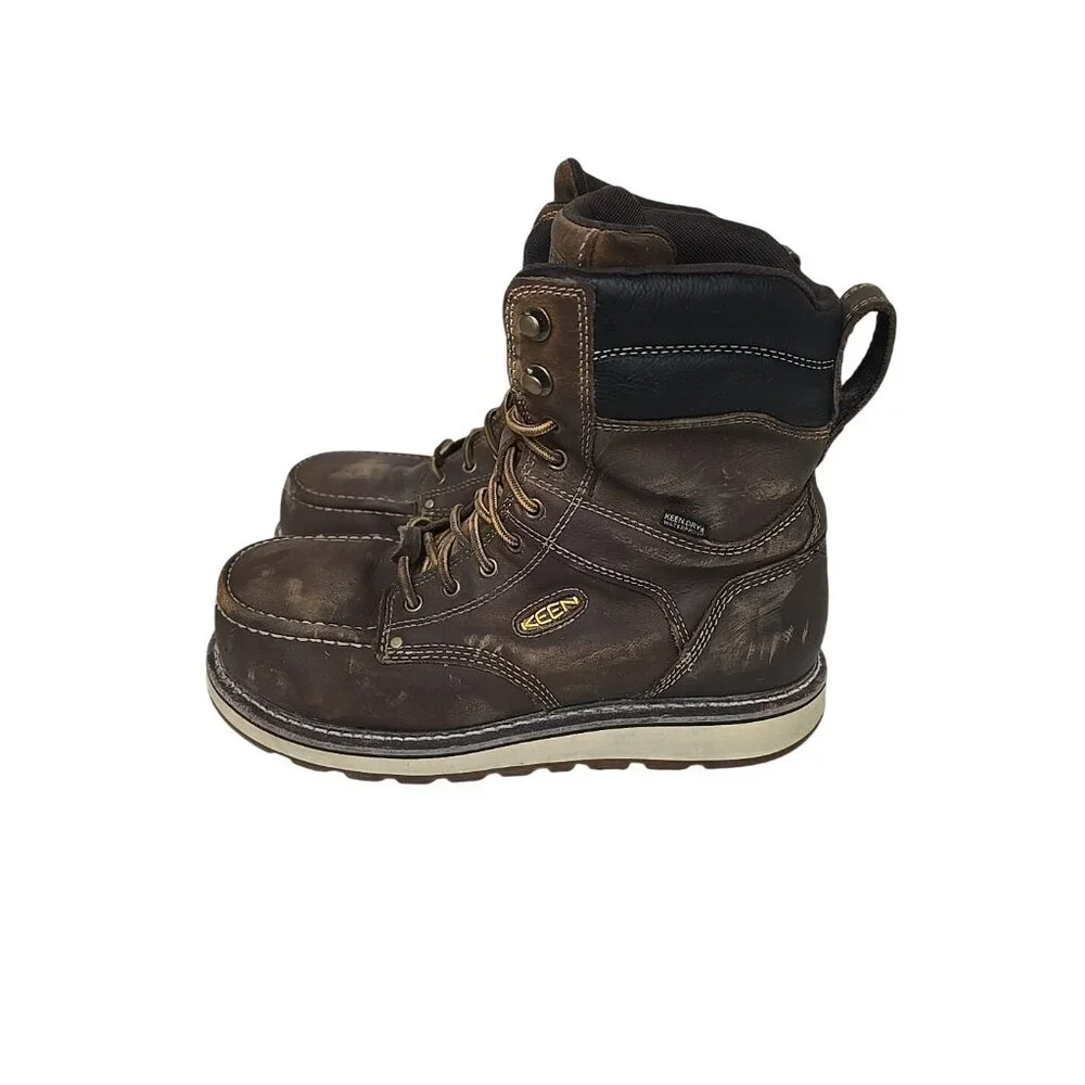 KEEN Men's 8 Inch Cincinnati Composite Toe Waterproof 1025690 Work Boot 11.5D - Picture 5 of 7